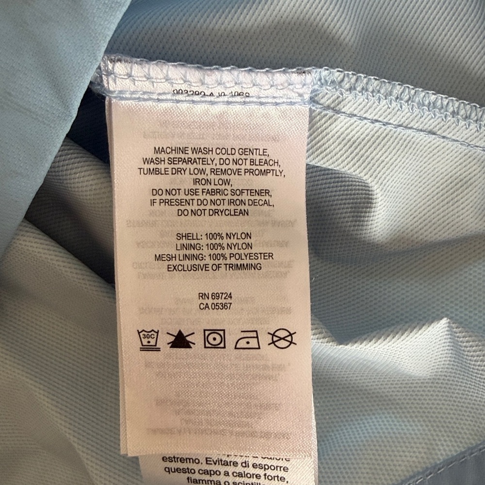 Columbia Light Blue Women's Hooded Rain Jacket Size XL - Picture 12 of 12
